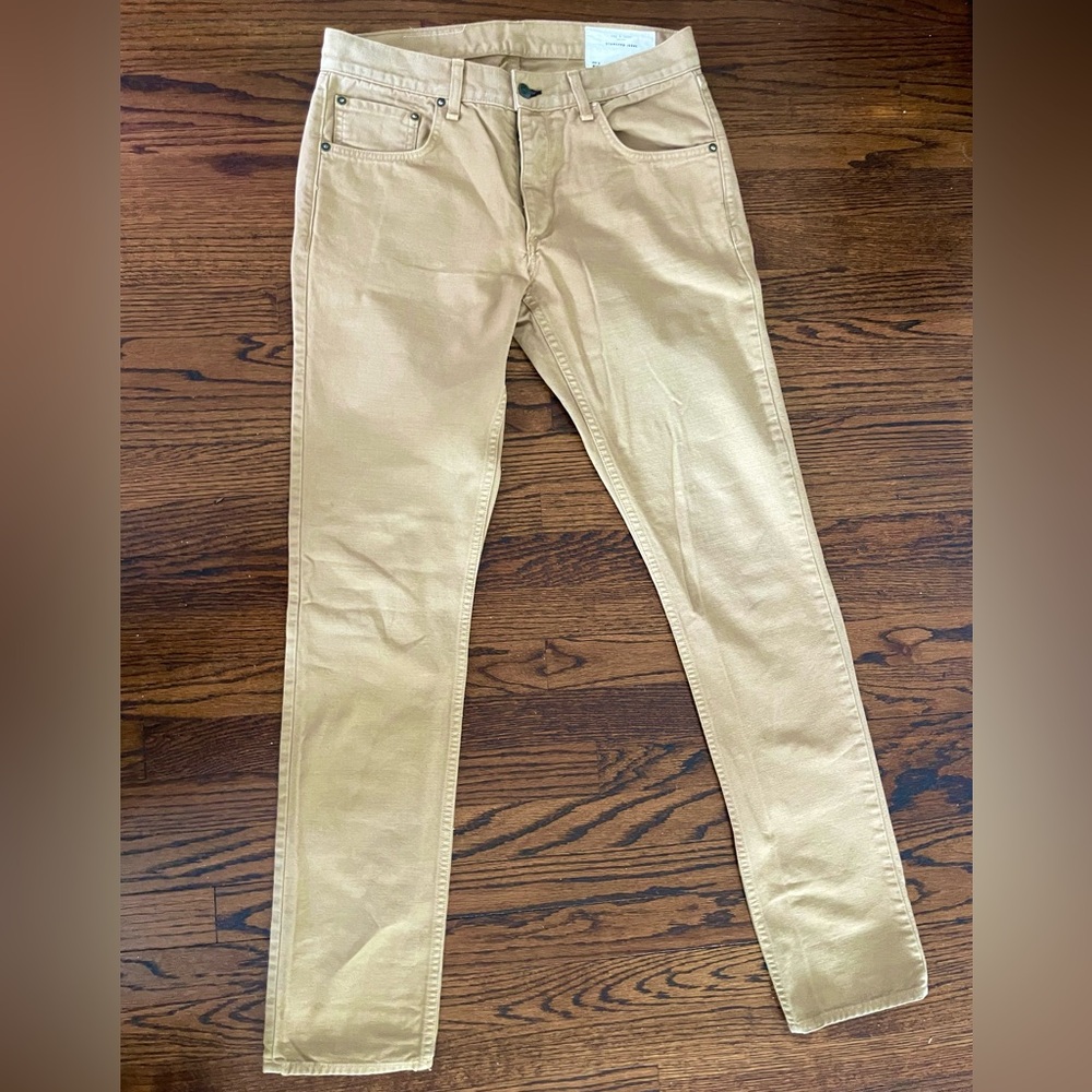 Rag & Bone Standard Issue Fit 2 Slim Leg Pants, Tan/Taupe – Size 32